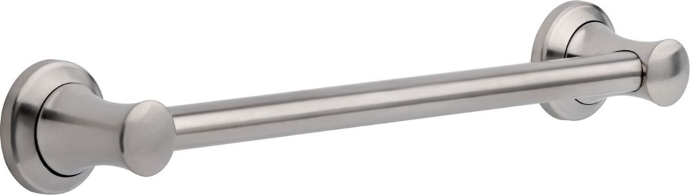 Delta Transitional Grab Bar 18 Inch Stainless Steel The Home   P 1001119540 