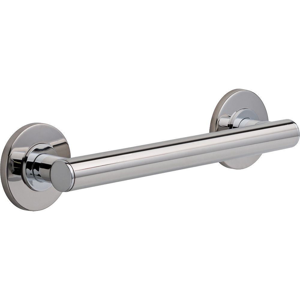 Delta Contemporary Grab Bar 12 inch , Chrome The Home