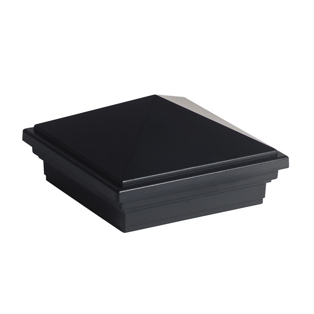 Trex 4 inch x 4 inch Transcend Post Sleeve Cap Pyramid Charcoal