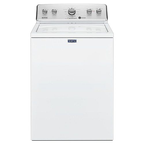 4.4 cu. ft. Top Load Washer with Deep Fill Option in White