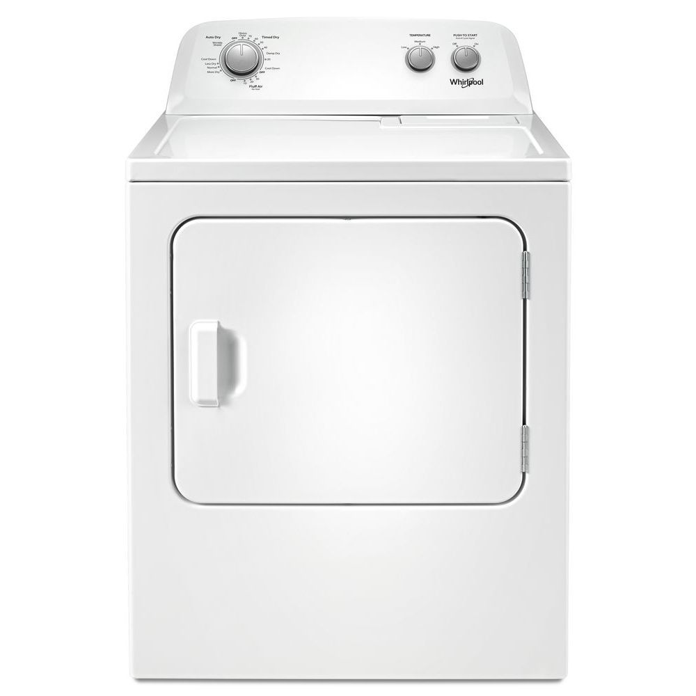 Whirlpool 7.0 Cu. Ft. Front Load Electric Dryer With AutoDry Drying ...