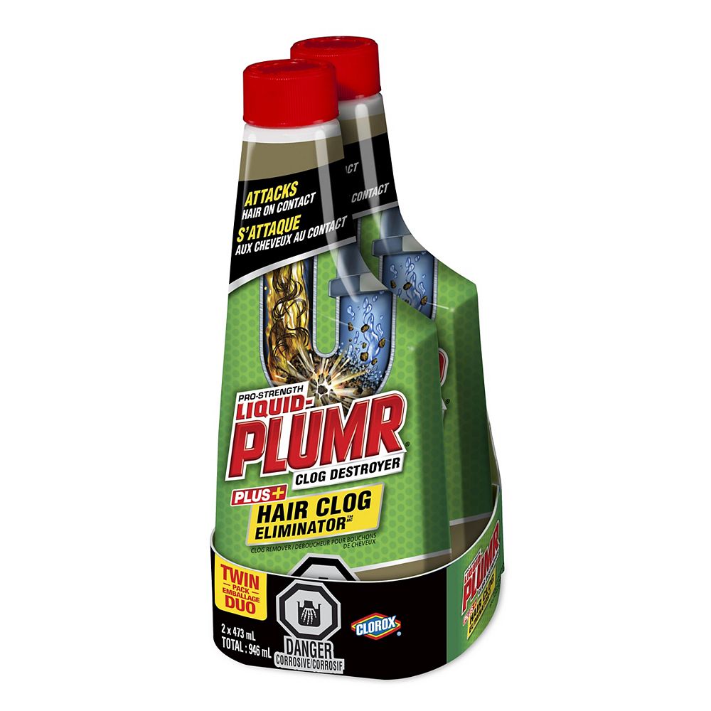 Liquid Plumr Hair Clog Eliminator The, Bathtub Clog Remover