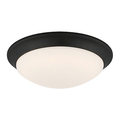Commercial Electric 15 in. 22.5W Dimmable White LED EdgeLit Round Flat