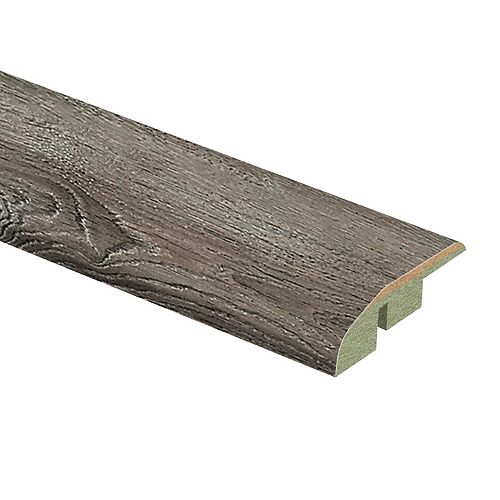 Sanded Oak 1/2-inch Thick x 1 3/4-inch Wide x 72-inch Length Laminate Reducer Molding