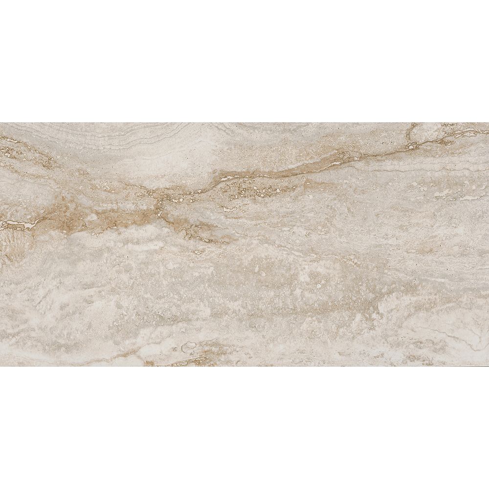 MSI Stone ULC Bernini Bianco 12inch x 24inch Glazed Porcelain Floor