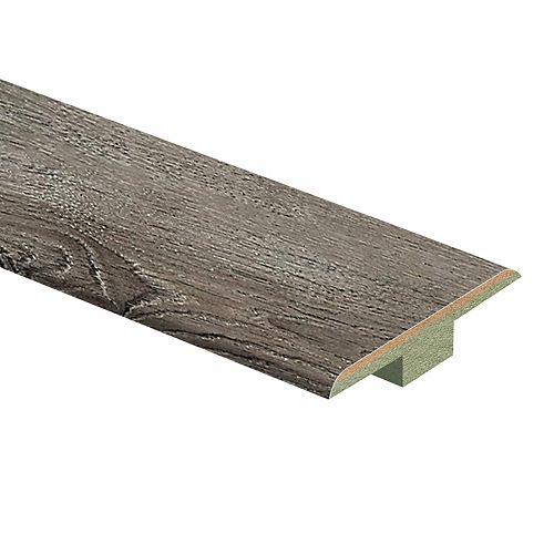 Sanded Oak 7/16-inch Thick x 1 3/4-inch Wide x 72-inch Length Laminate T-Moulding