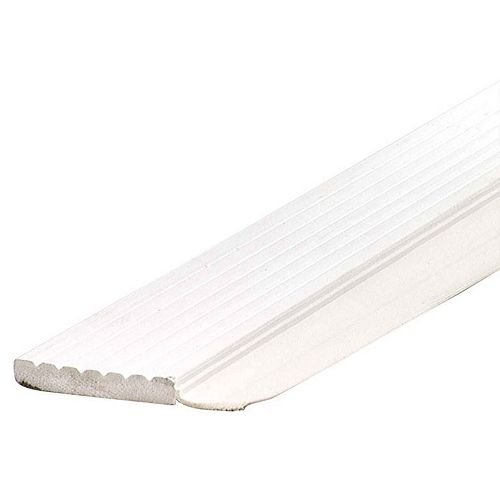 9-ft. Paintable Vinyl Garage Door Seal - White  Used for top or sides