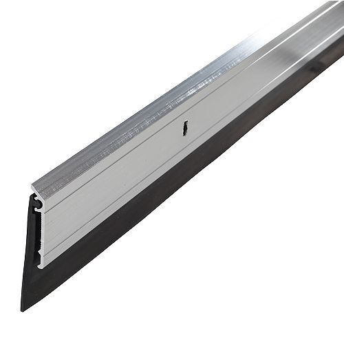 36-inch Premium Aluminum & Rubber Commerical Under Door Sweep Grey