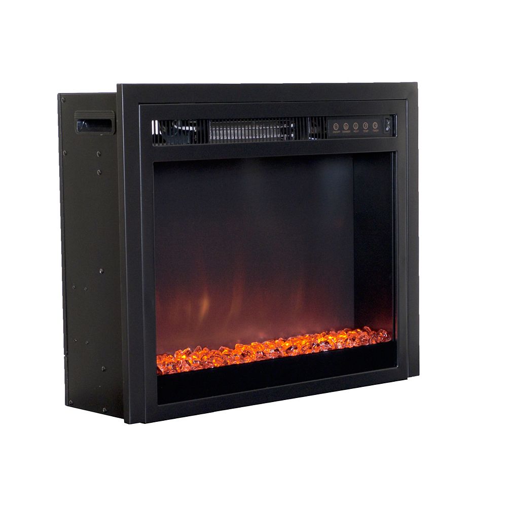 Corliving Electric Fireplace Insert The Home Depot Canada