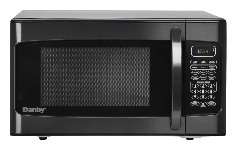 Danby 1.1 Cu. Ft. Countertop Microwave In Black Stainless | The Home Depot Canada