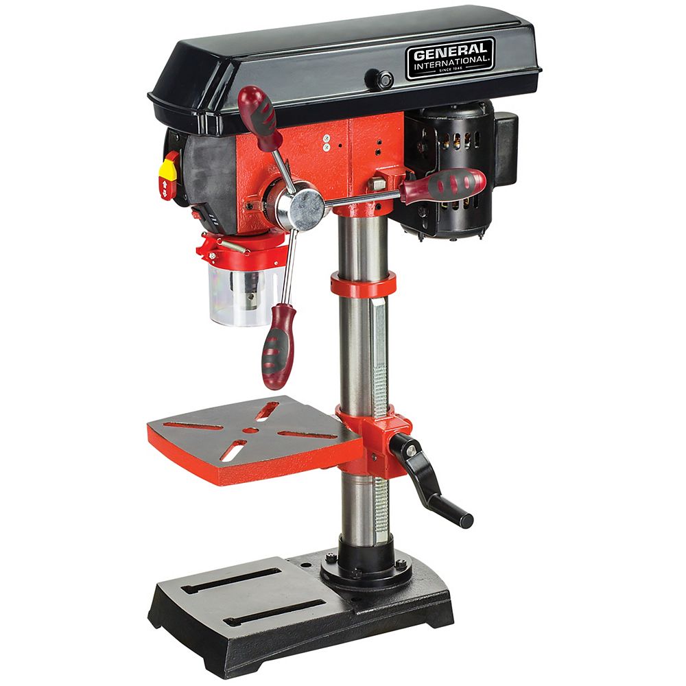 General International 10 inch 5 Speed 3A Bench Mount Drill Press With