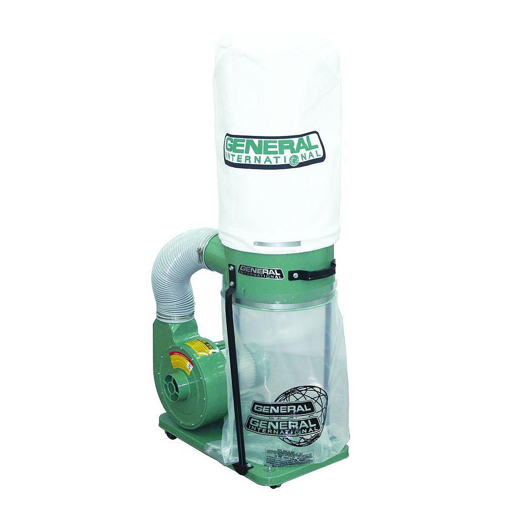 General International 1Hp Industrial Dust Collector The Home Depot Canada