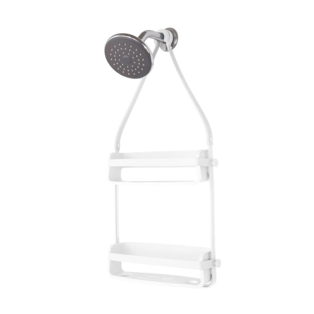 container store umbra shower caddy birds