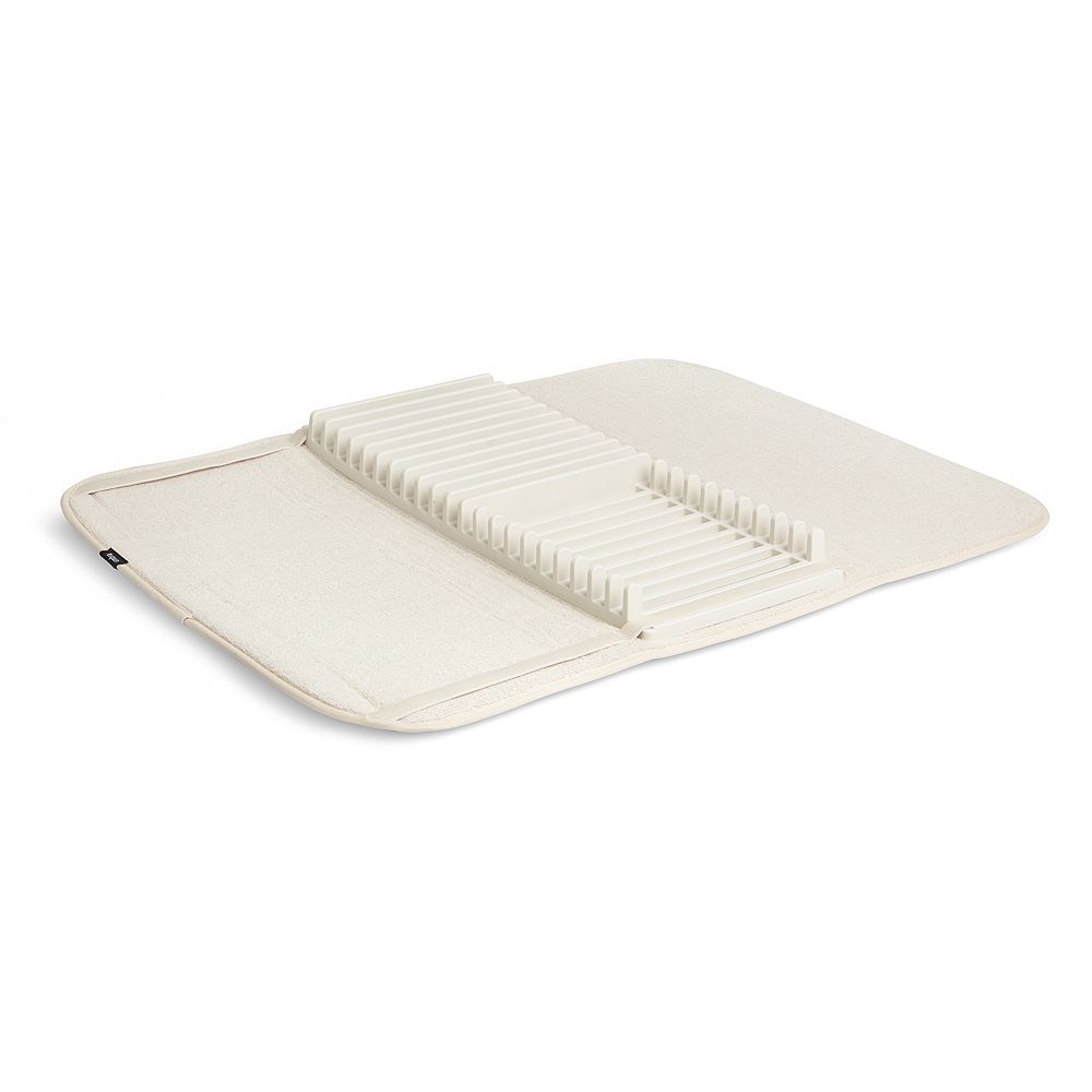 Umbra UDRY Dish Drying Rack and Microfiber Dish Mat The Home Depot Canada