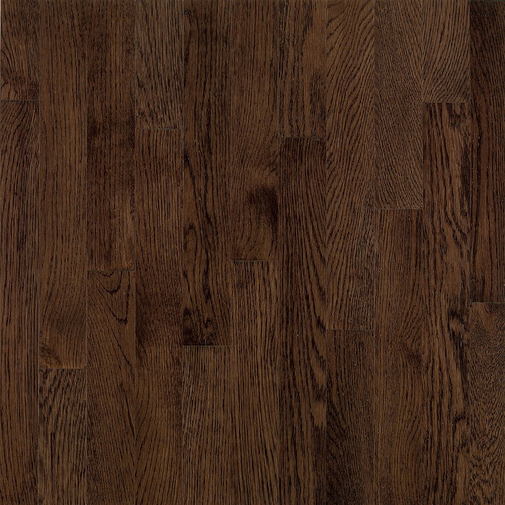 Bruce Ao Oak Barista Brown 3 4 Inch Thick X 3 1 4 Inch W Hardwood Flooring 22 Sq Ft C The Home Depot Canada