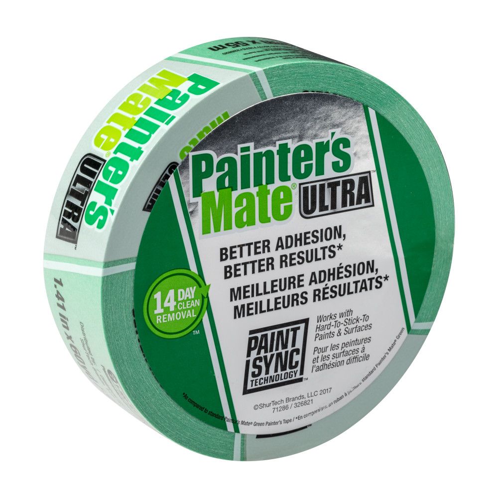 Painter S Mate Ultra 1 41 Inch X 180 Ft Painter S Tape In Green The   P 1001127425 