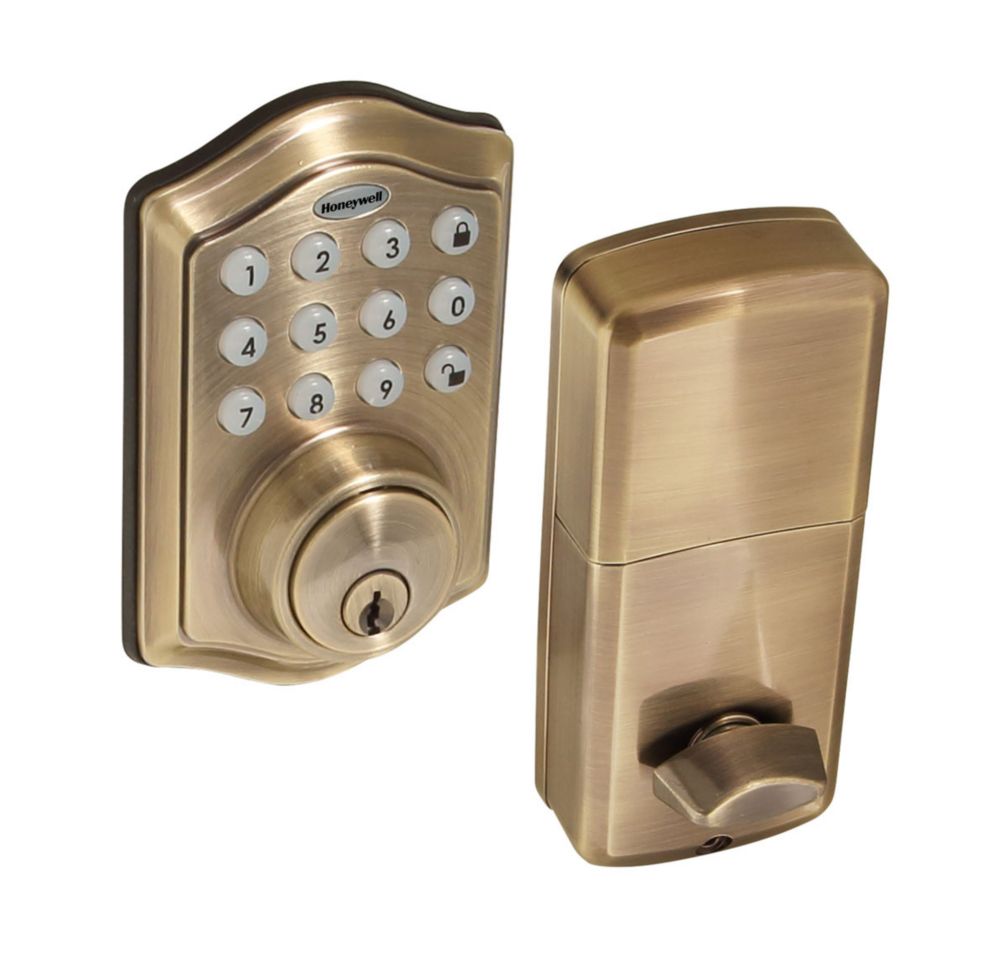 honeywell digital deadbolt locks and unlocks by itself