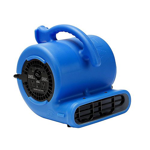 1/4 HP 900 CFM Air Mover Blue