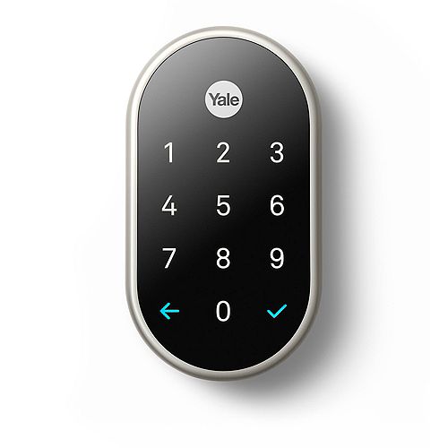 Nest x Yale Smart Lock - Satin Nickel