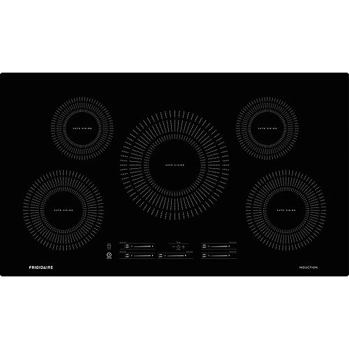 36-inch Induction Cooktopwith 5 Elements in Black