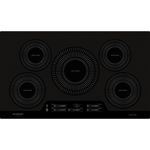 36-inch Smooth Induction Cooktop with 5 Elements in Black