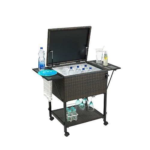 Outdoor Cooler Cart