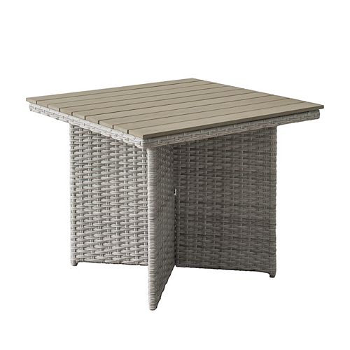 Brisbane Weather Resistant Resin Wicker Patio Dining Table