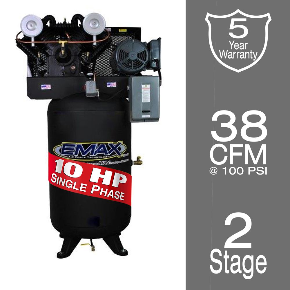 10 hp single phase compressor motor
