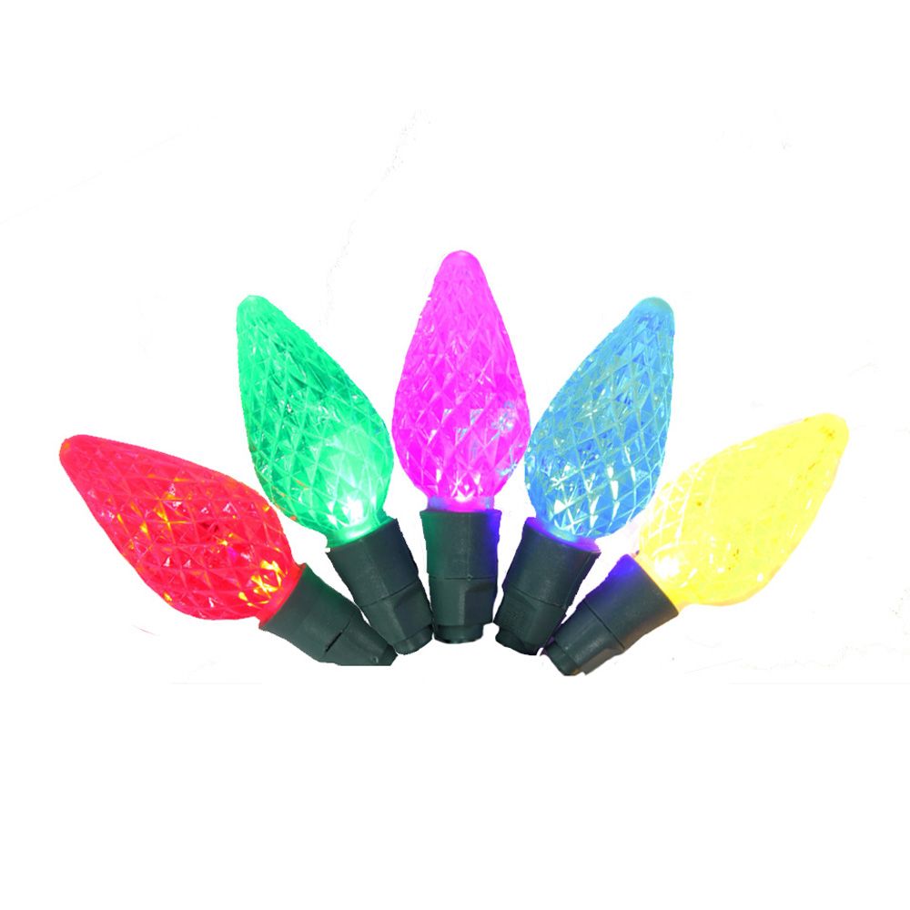 Ecosmart 100-Light Multi-Colour LED C9 Christmas Lights | The Home ...