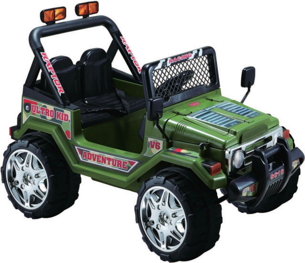 Kidsquad Jeep Wrangler 12V Ride-On Toy 