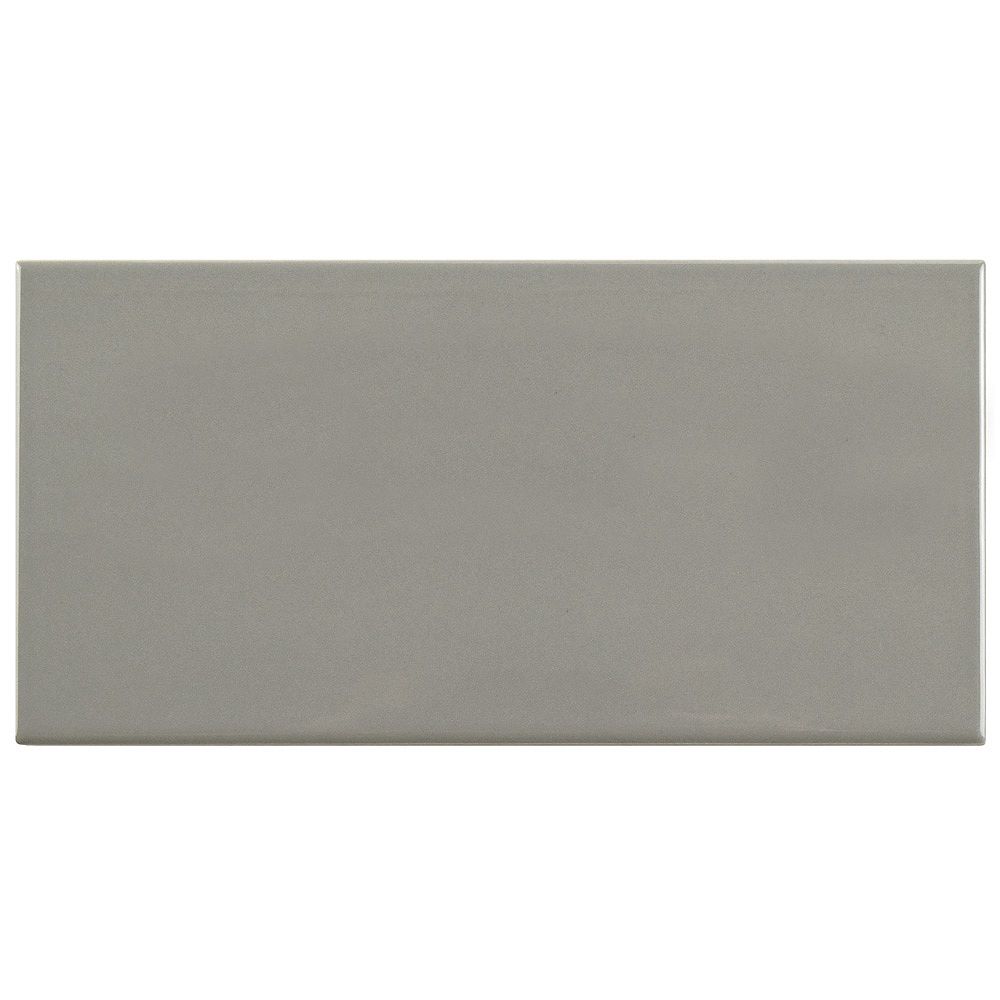 Merola Tile Park Slope Subway Warm Grey 3 Inch X 6 Inch Ceramic Wall Tile 1918 Sq Ft The Home Depot Canada