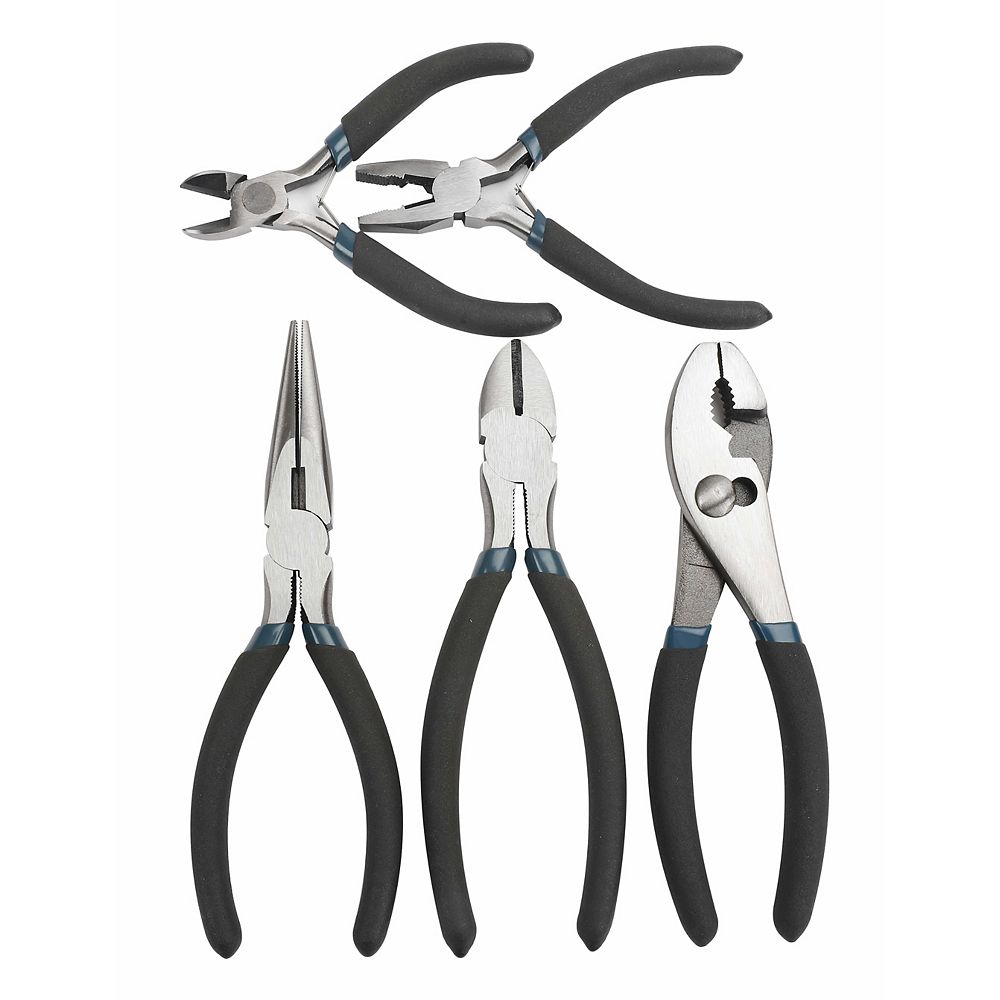 Anvil Pliers Set (5piece) The Home Depot Canada