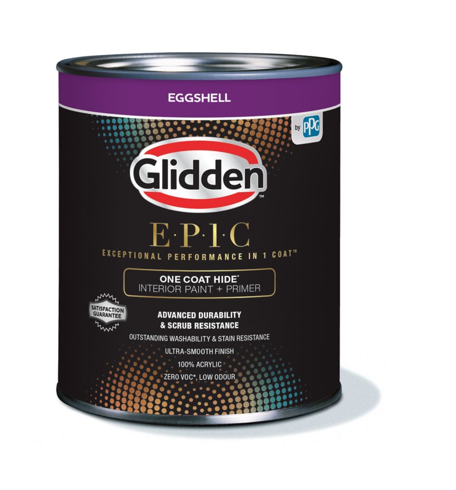 Glidden EPIC Opacité En Une Couche Peinture et Apprêt d'intérieur
