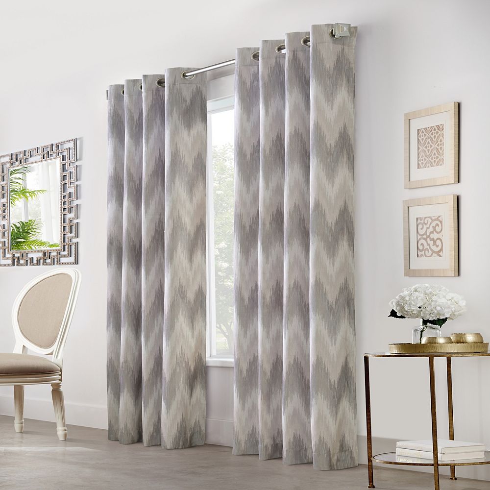 Home Decorators Collection Essex Light Filtering Grommet Curtain Panel ...