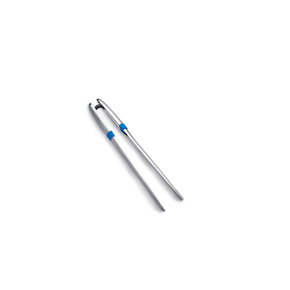 Napoleon Long Stainless Steel Precision Tongs The Home Depot Canada