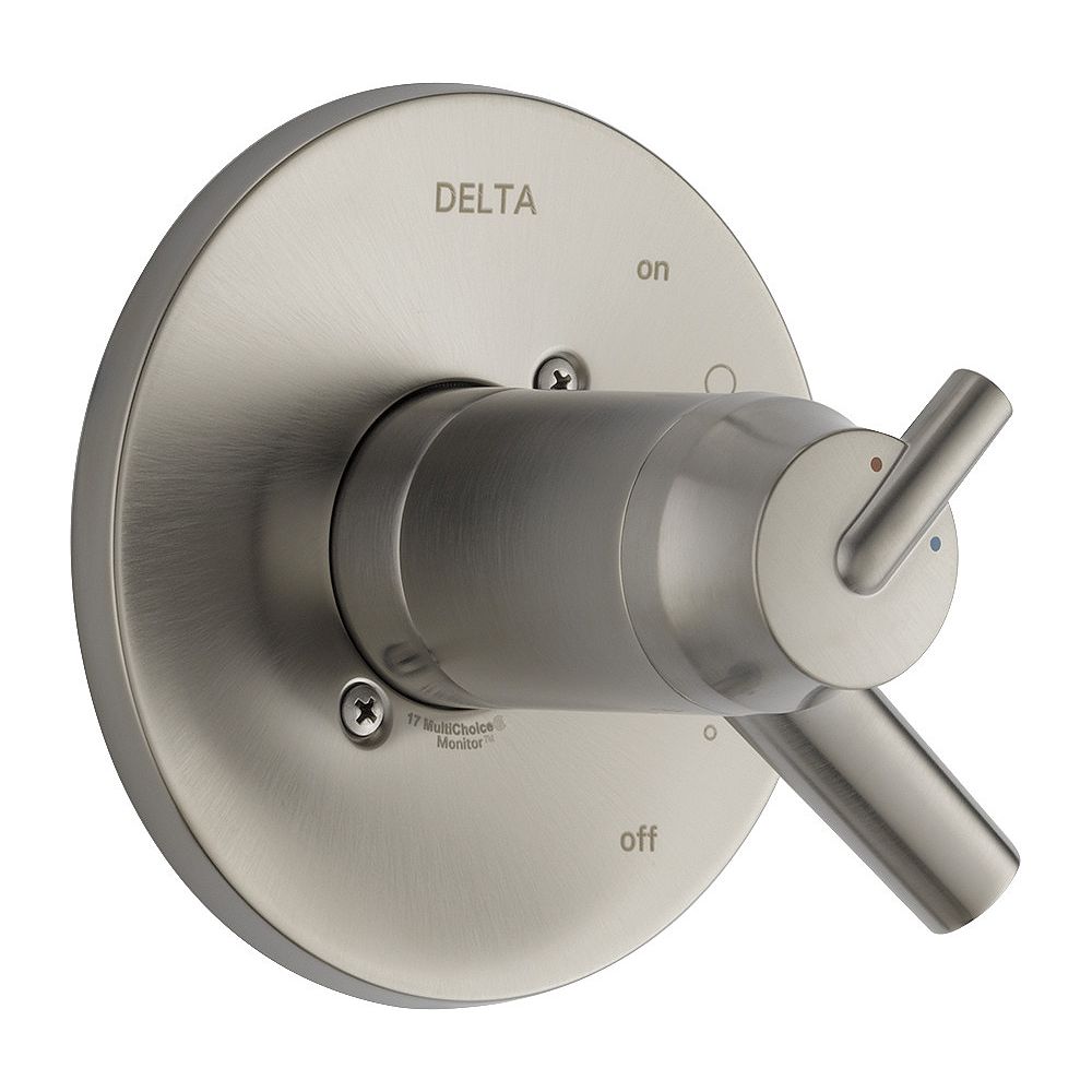 Delta Trinsic Thermostatic Valve Only Trim, Stainless Steel (Valve Sold