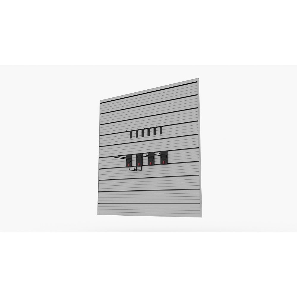 Husky Track Wall 16 sq. ft. Garage Storage Value Pack The Home Depot