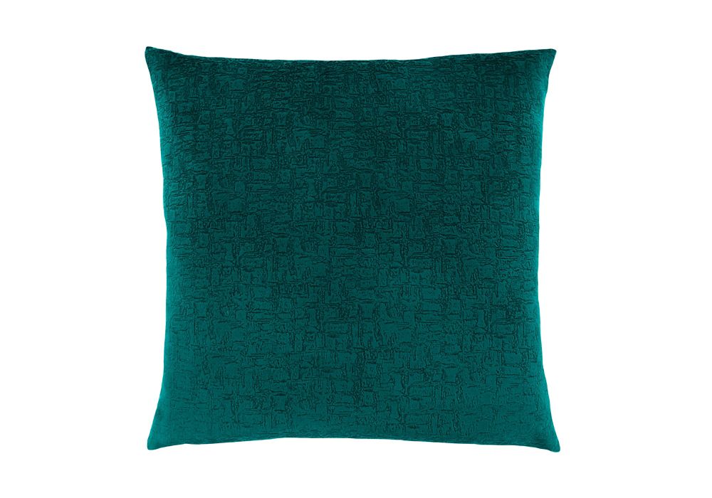 emerald velvet pillow