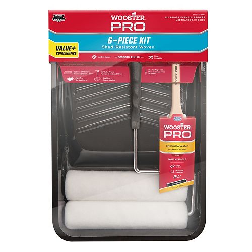 Pro Roller Tray Set (6-Piece)