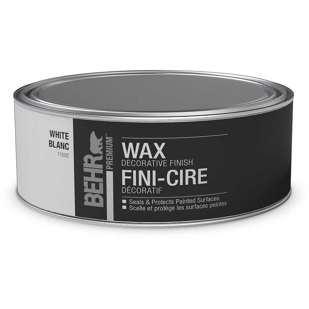 BEHR Wax Decorative Finish White, 227 g The Home Depot