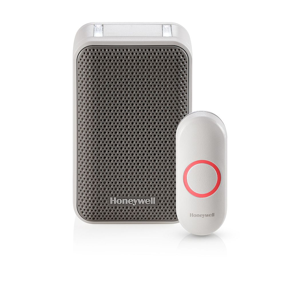 Honeywell Plugin Doorbell and Push Button The Home Depot Canada