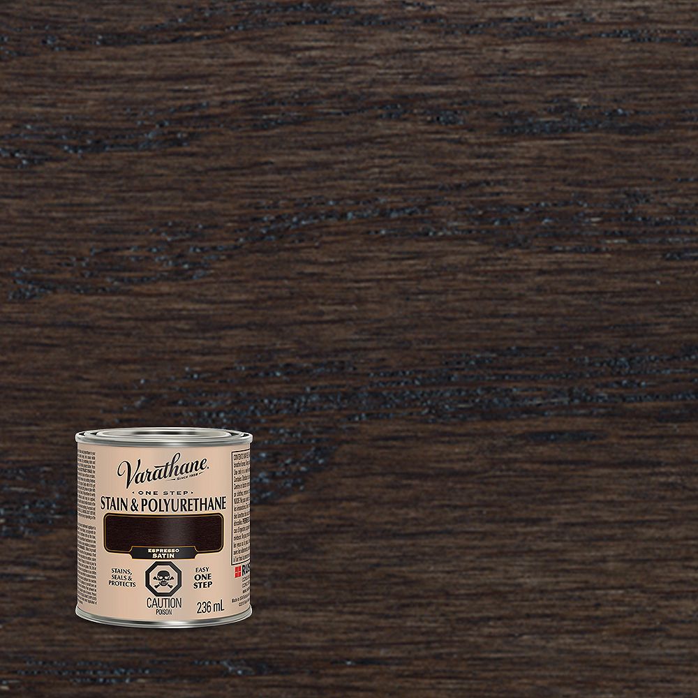 Varathane Stain & Poly One Step OilBased Stain & Polyurethane in Satin