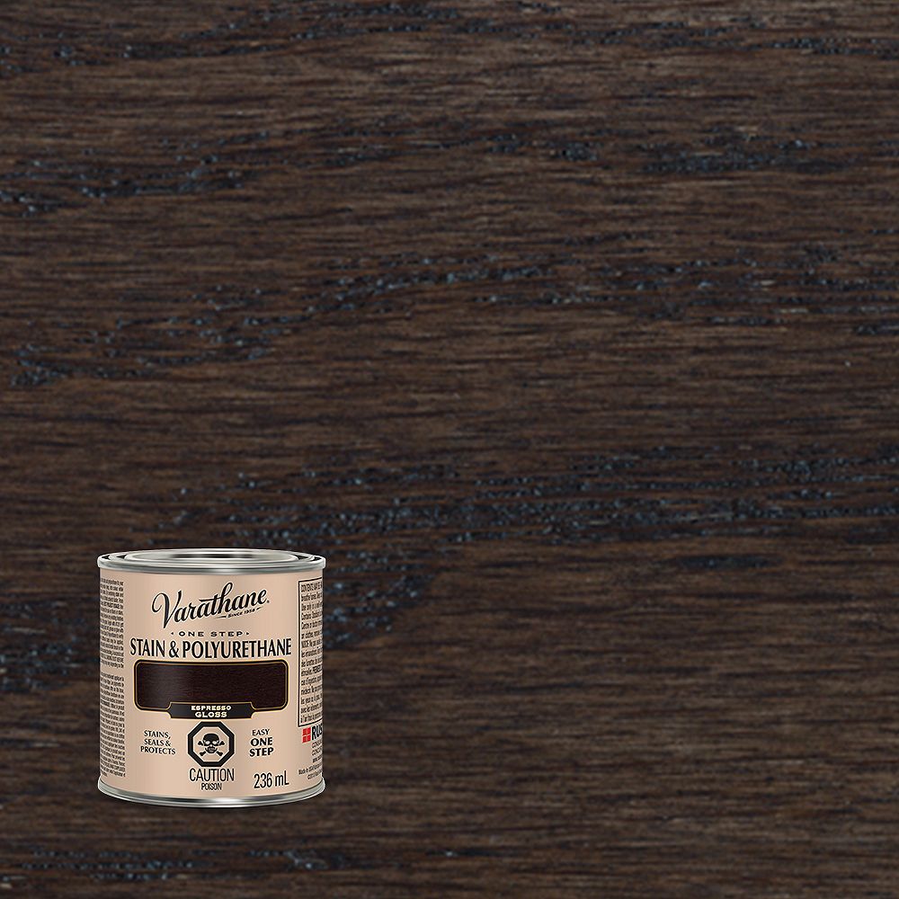 Varathane Stain & Poly One Step OilBased Stain & Polyurethane in Gloss