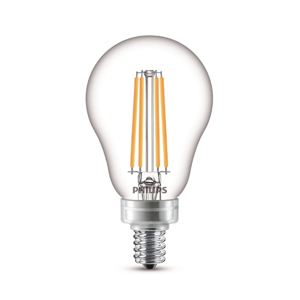 Philips LED 40W A15 Candelabra Base Soft White(2700K) The Home Depot Canada