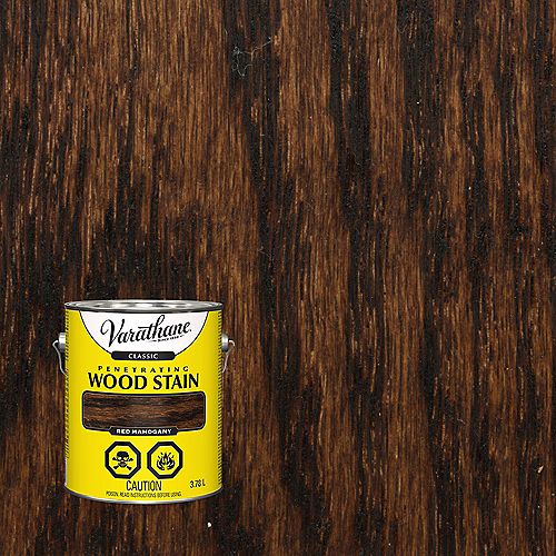 Varathane One Step WaterBased Stain & Polyurethane In Red Mahogany, 946 mL The Home Depot Canada