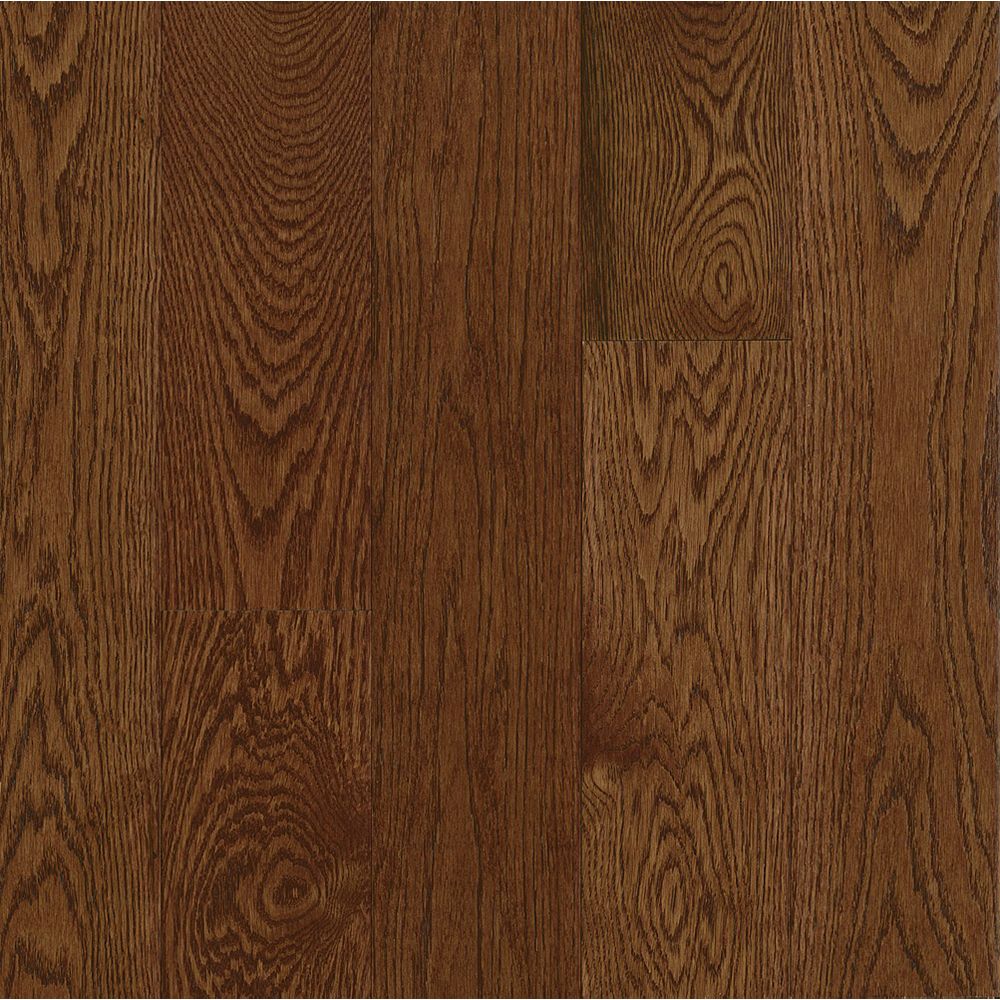 Bruce Ao Oak Deep Russet 3 4 Inch Thick, Bruce Engineered Hardwood Flooring Home Depot Canada