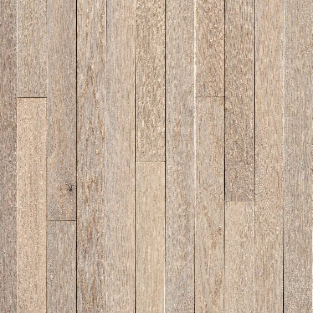 Bruce Ao Oak Sugar White 3 4 Inch Thick X 3 1 4 Inch W Hardwood Flooring 22 Sq Ft Cas The Home Depot Canada