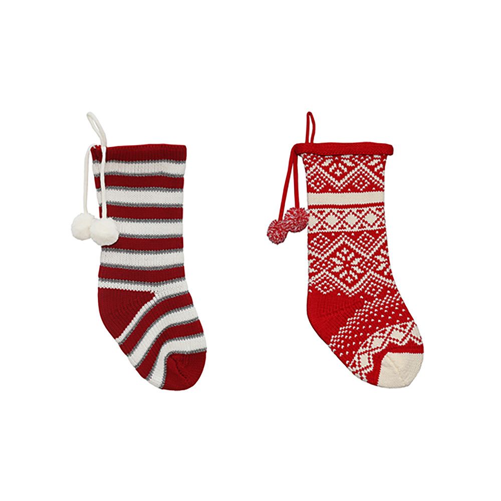 Home Accents 20inch Knit Stocking (2 Assorted Styles) The Home Depot Canada