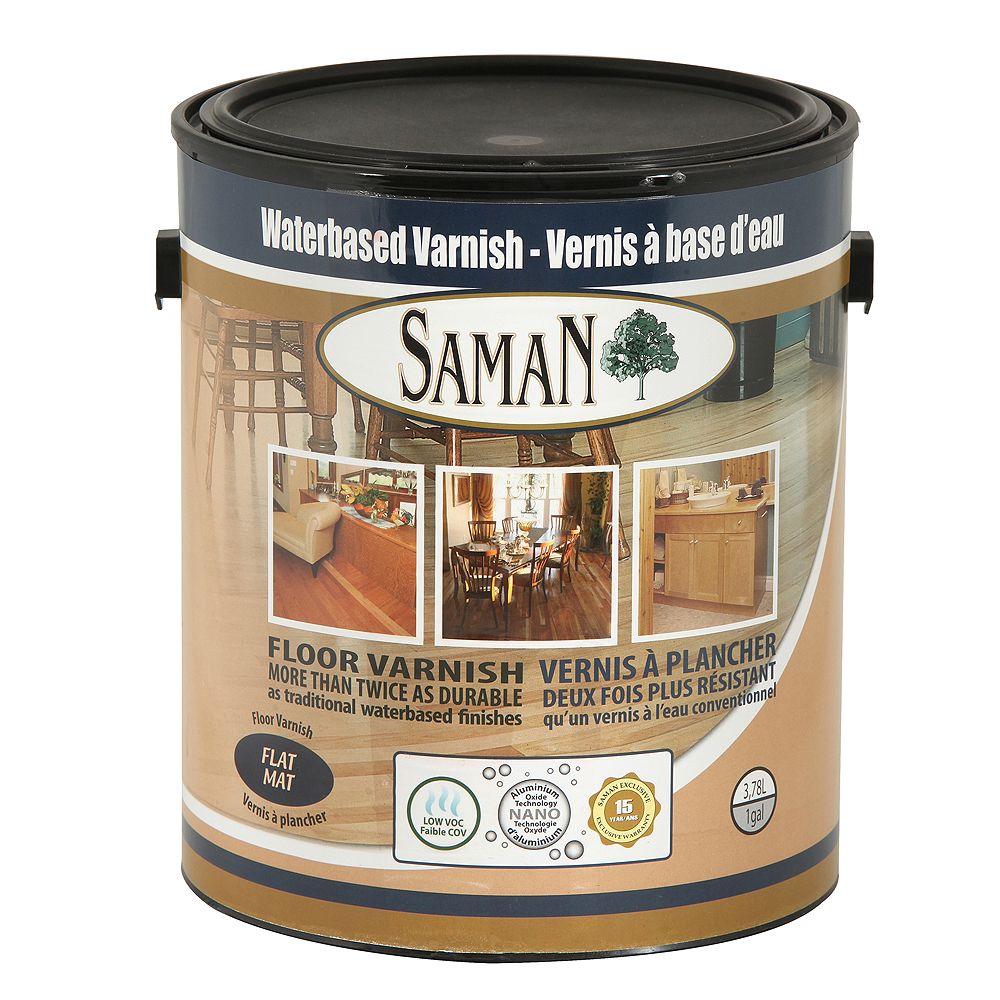 SamaN Water based Matte varnish 3,78L The Home Depot Canada