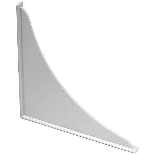 Polystyrene Bathtub Guard, 7 inch X 7 inch, White